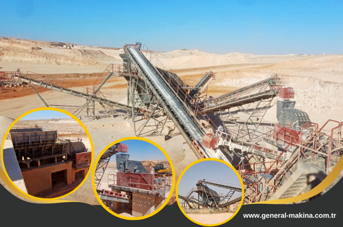 مصنع تكسير وغربلة الحجارة الثابت PDK 02 - ليبيا