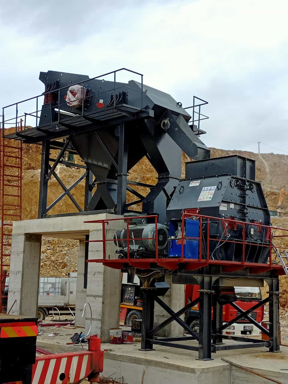 PDK01 + 130 Installation Fixe de Concassage et de Criblage Tertiaire-Belgrade / Serbie
