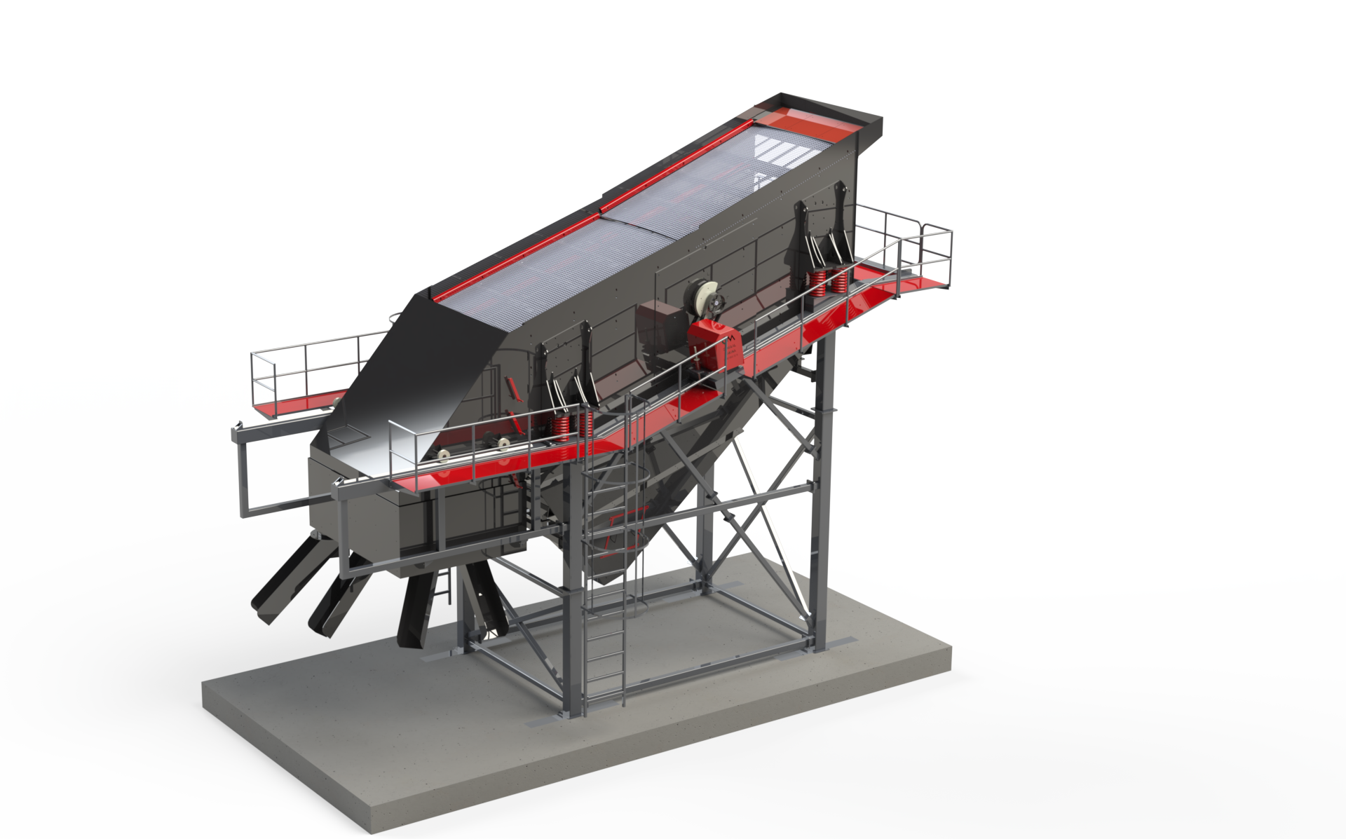شاشة الاهتزاز التقليدية