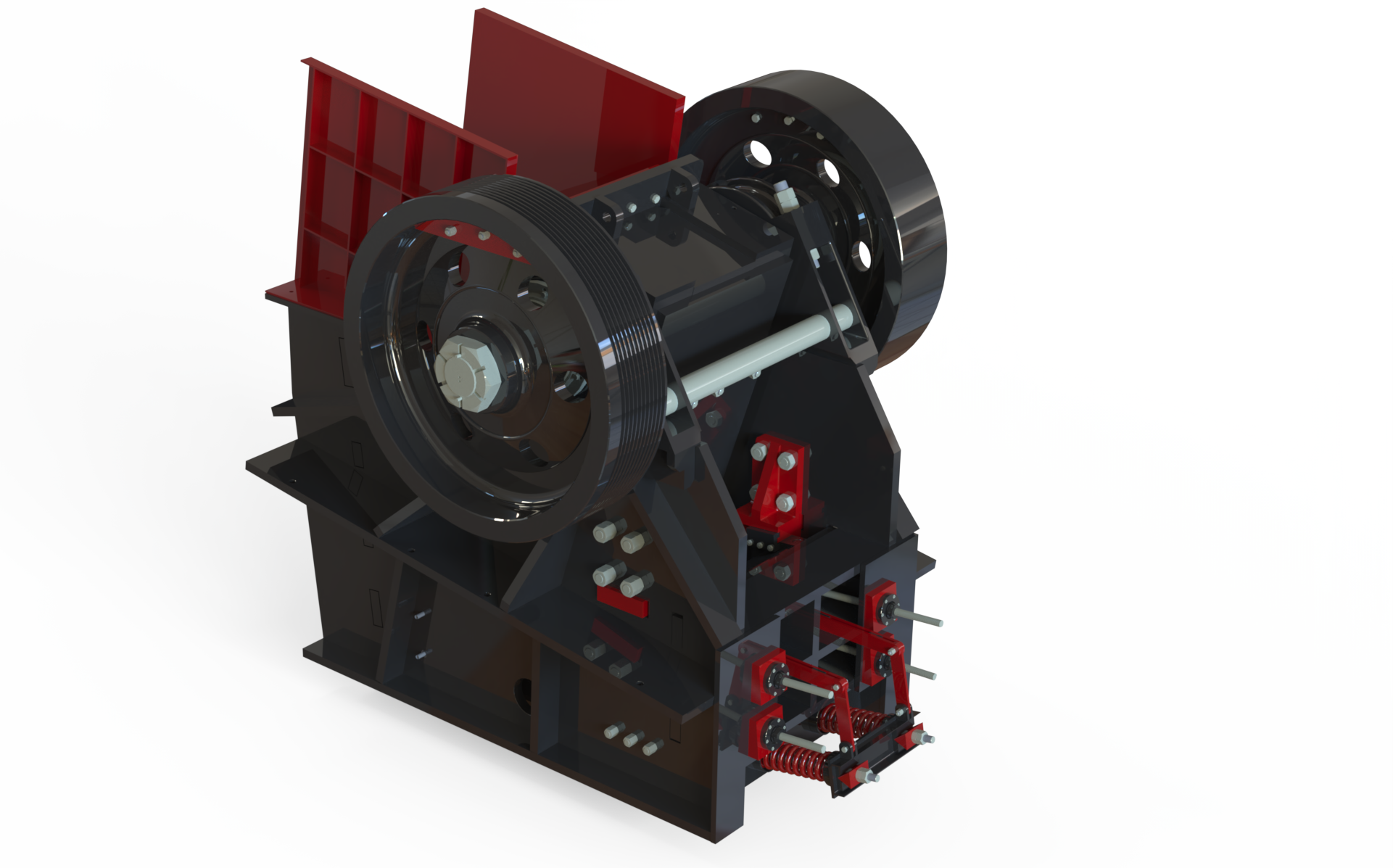 Щековая дробилка