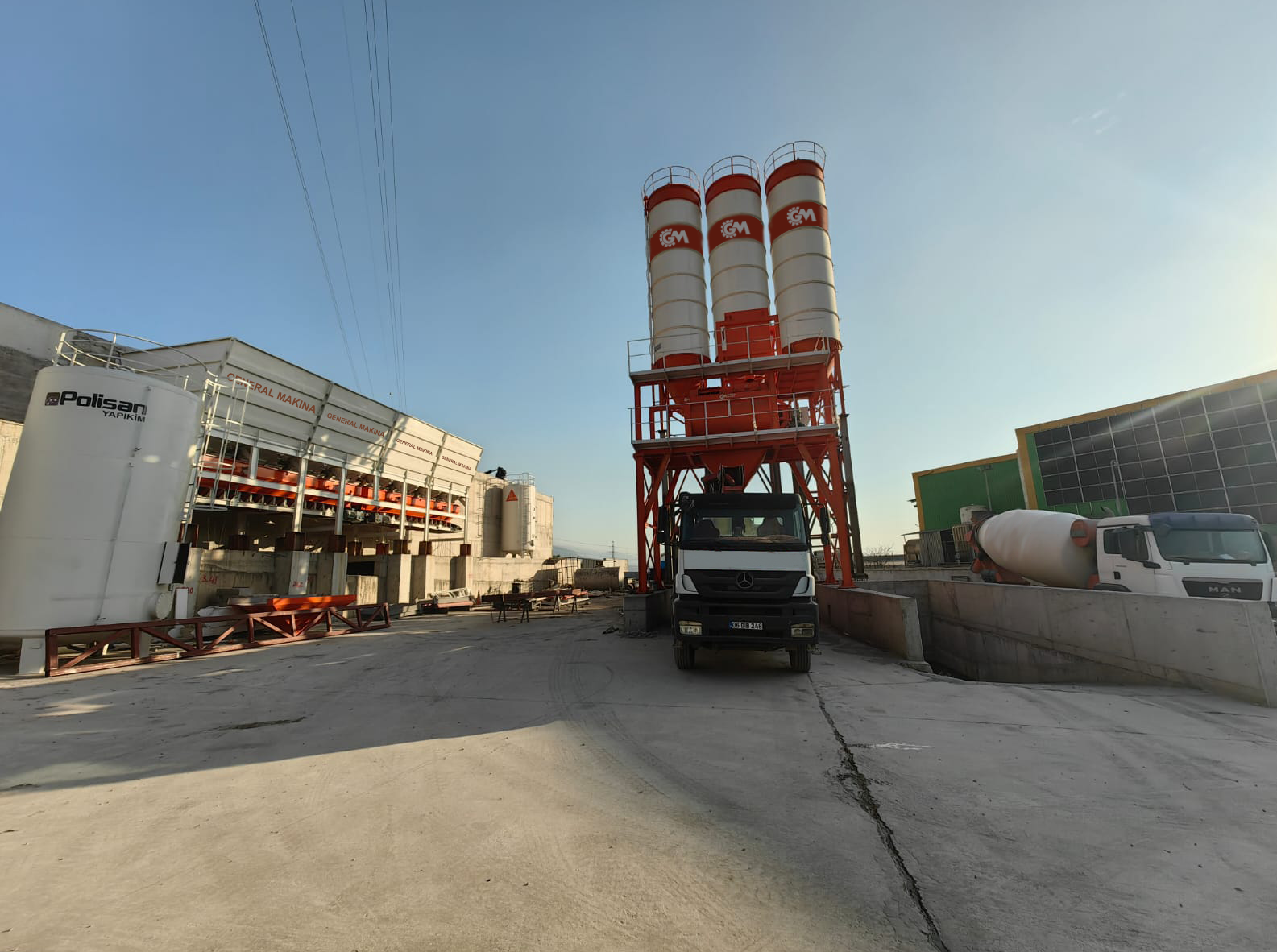 Magnum 120 Stationary Concrete Batching Plant - Bulgaria