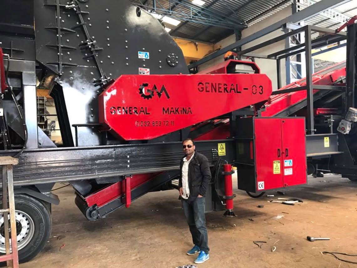 The mobile crushing plant General 03 has the maximum productivity.