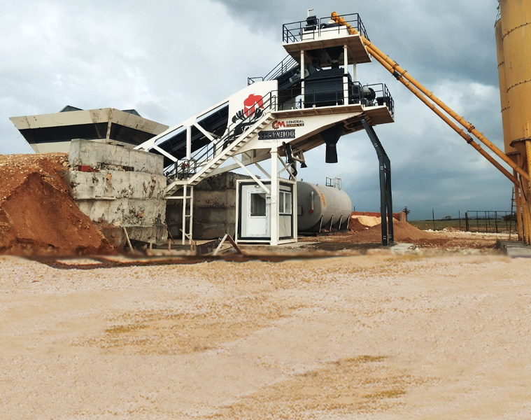 Titan 100 Mobil Beton Santrali