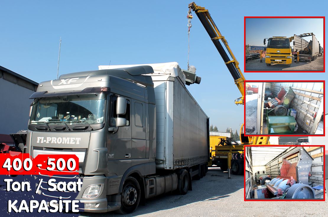 Installation Fixe de Concassage et de Criblage D'une Capacité de 400 Tonnes par Heure