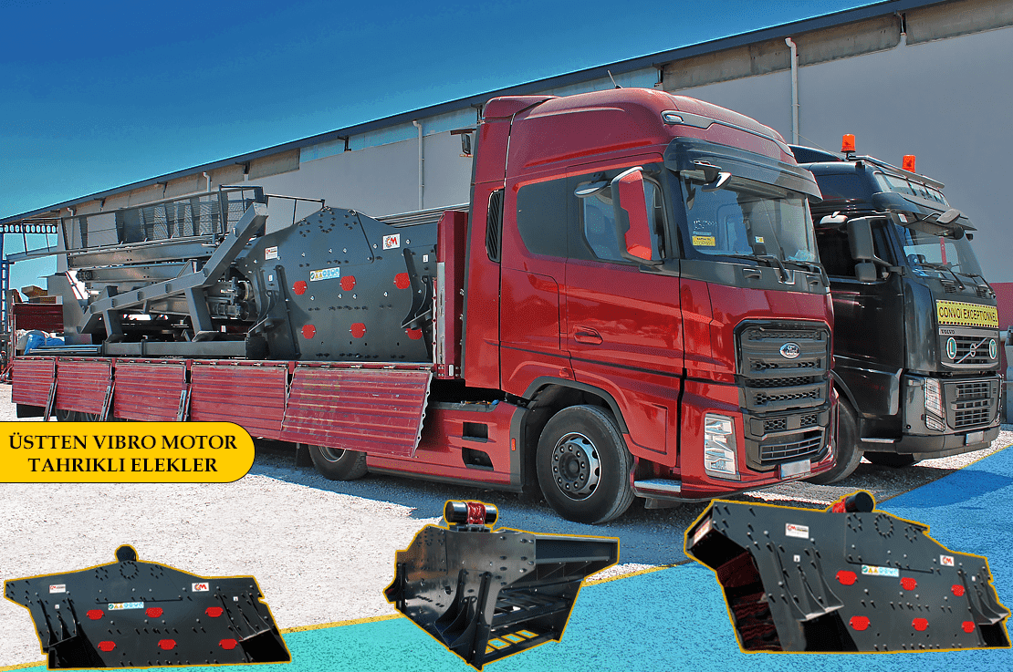 Top Vibro Motor Driven Screen Transportation