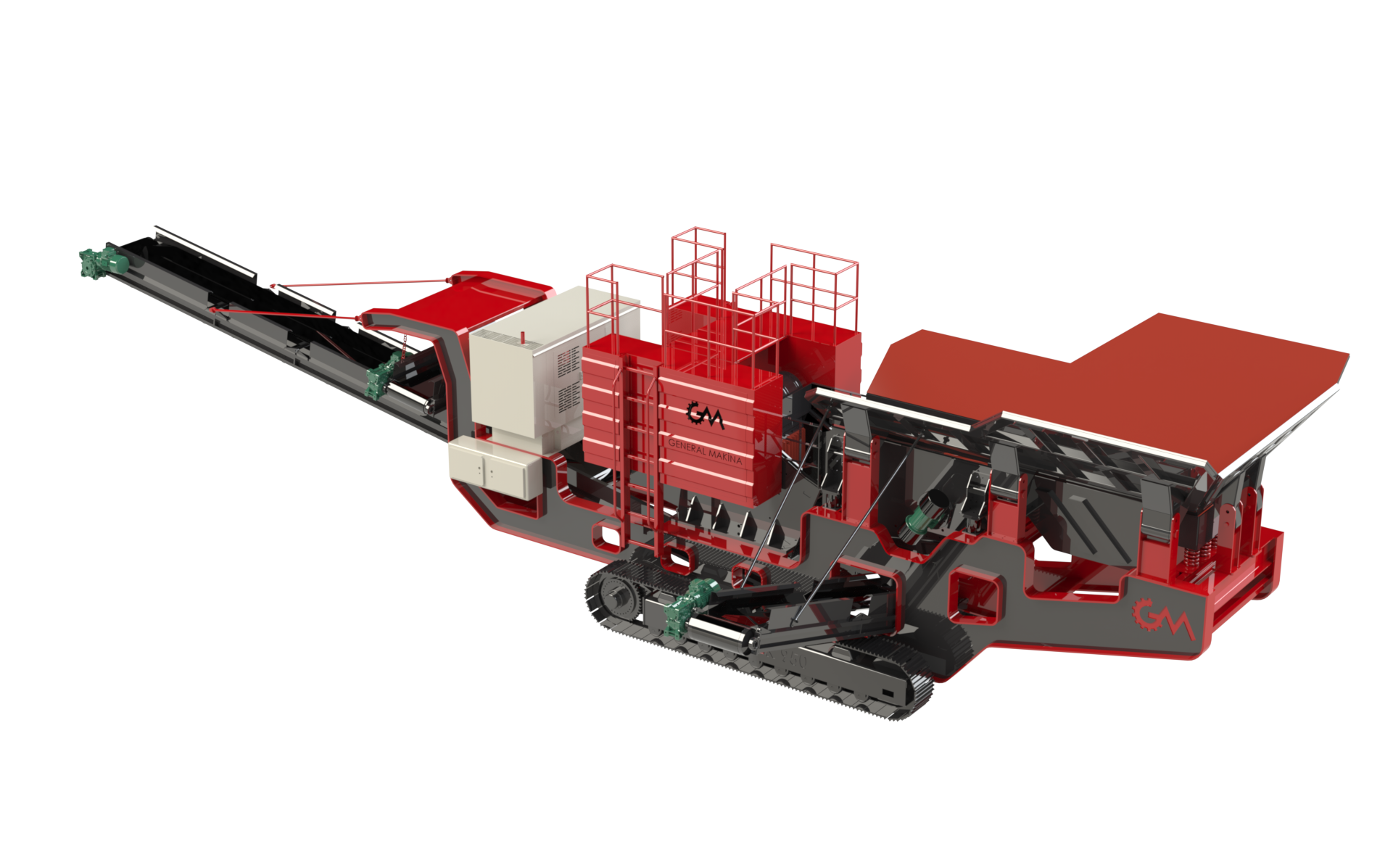 Track Mounted Mobile Crushers