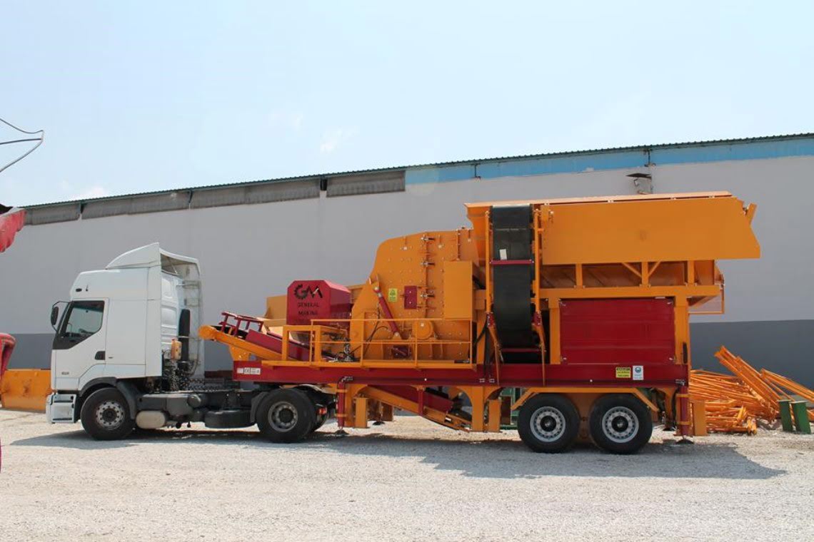 Transportation Of Mobile Primary Impact Crusher To Mugla City