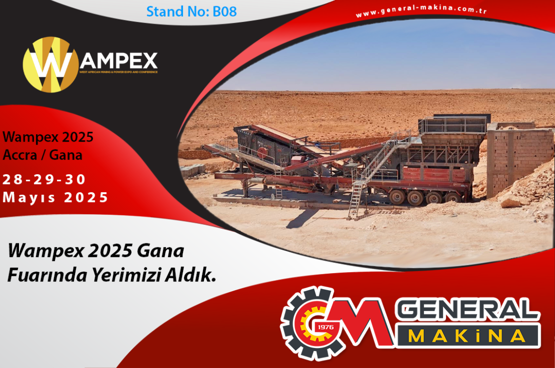 Wampex 2025 Gana Fuarına Katılıyoruz