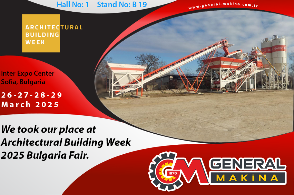 We are participating in Architectural Building Week 2025 Bulgaria Fair