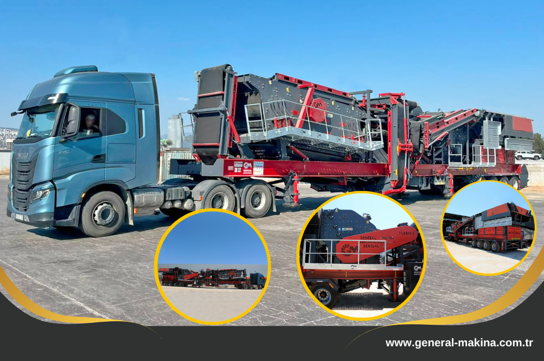 We have successfully completed the export of the GENERAL 02 Mobile Crusher Plant