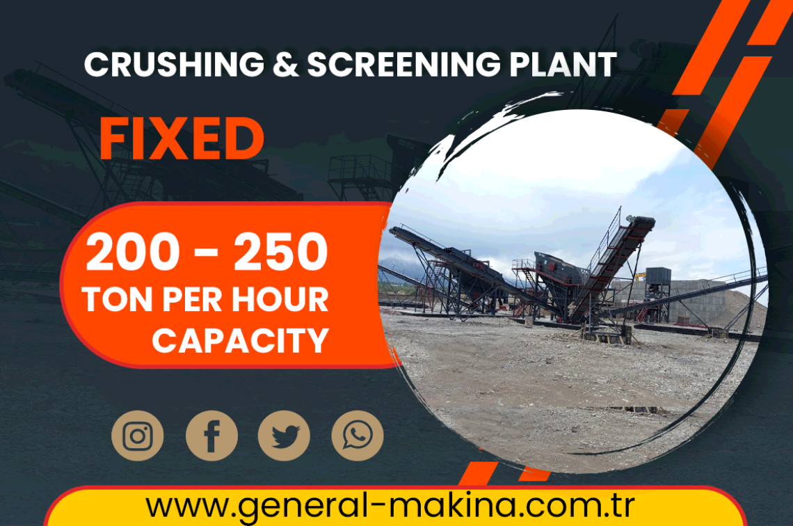 We Started the Installation of Fixed Crushing and Screening Plant - Kyrgyzstan