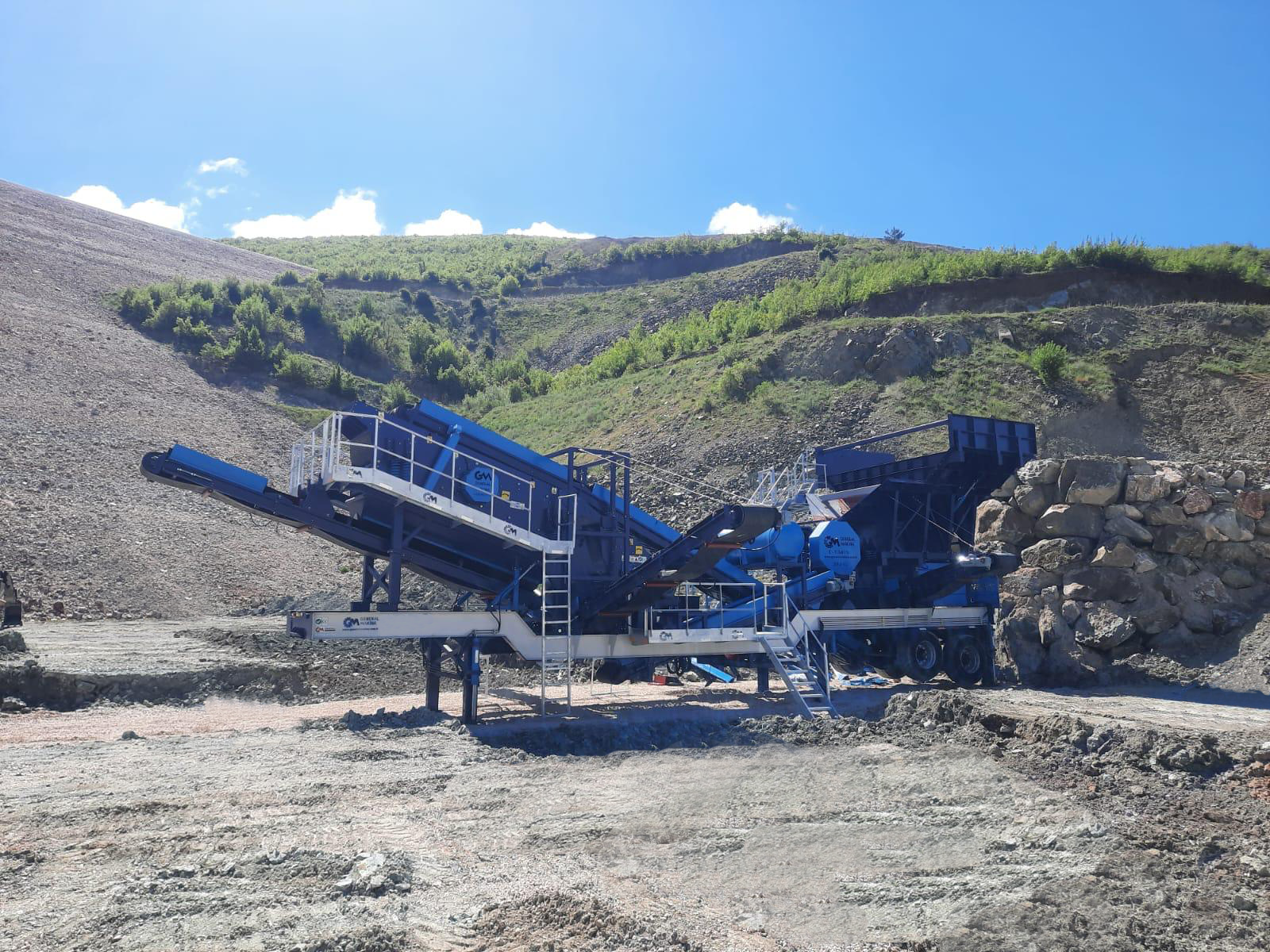 GNR 640 Mobil Konkasör Tesisi - Türkiye
