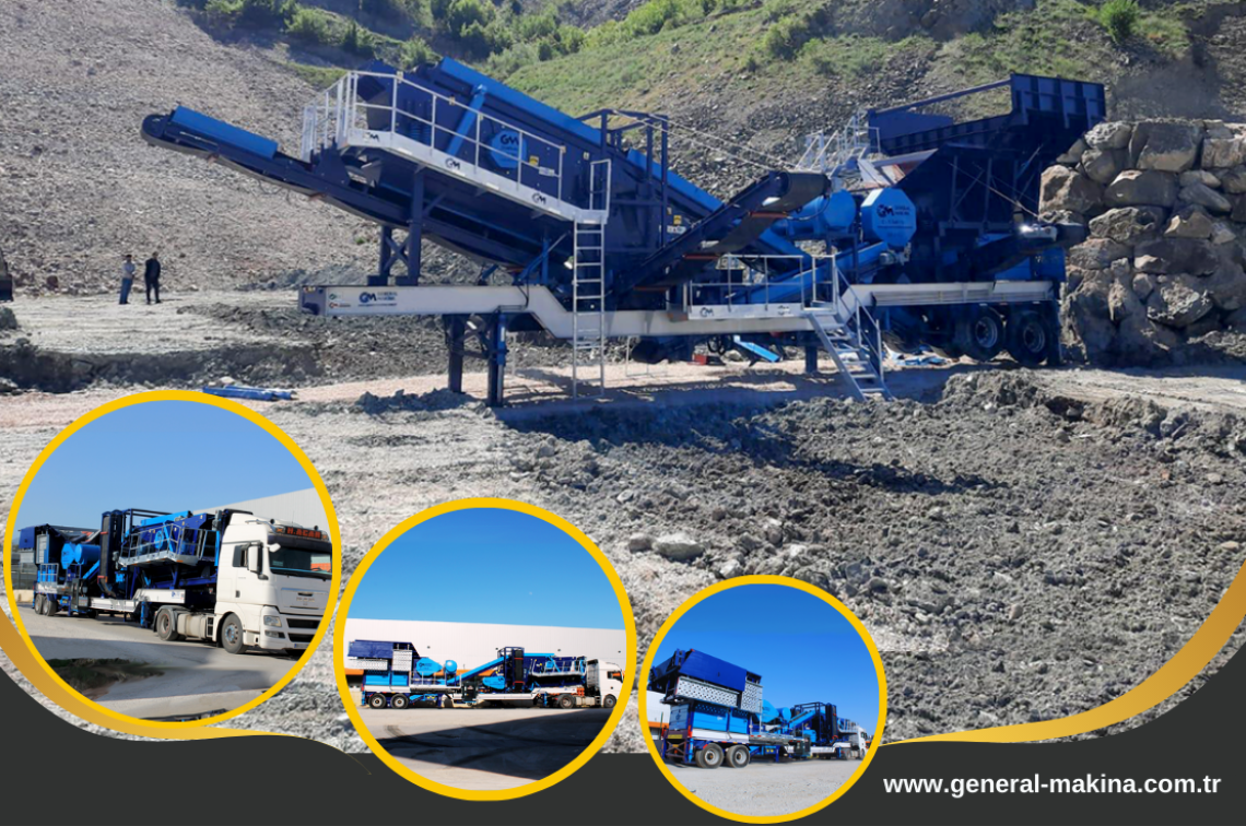 Yeni GNR 640 Mobil Konkasör Tesisi